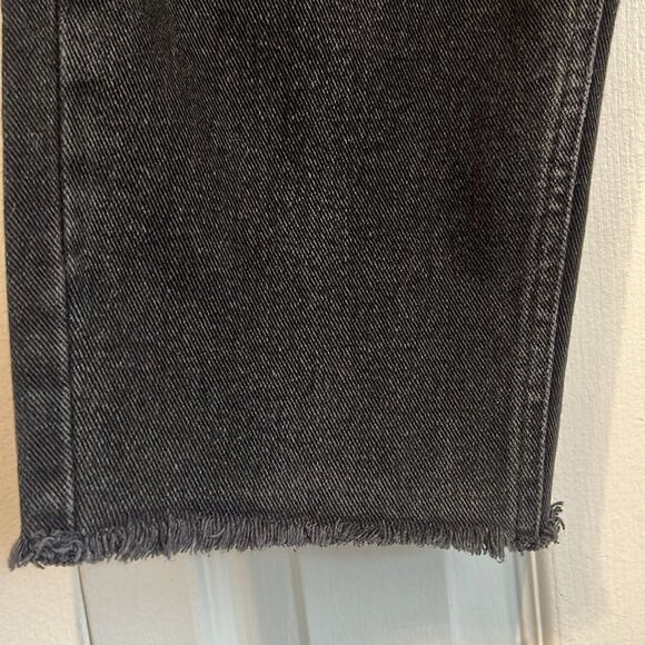 Oak & Fort Black High Rise Ankle Length Jeans Size M - Picture 4 of 9